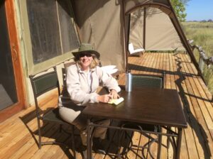 Maria Henson in Botswana