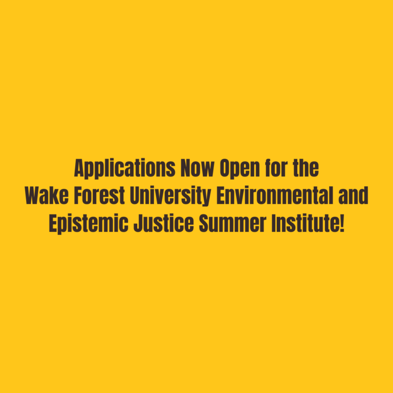 Journalism Program Wake Forest University